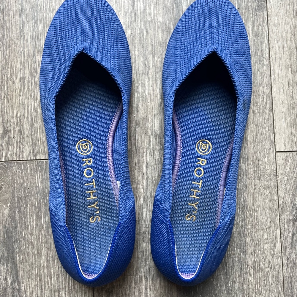 Rothy's Women's Vibrant Blue Loafers 9.5